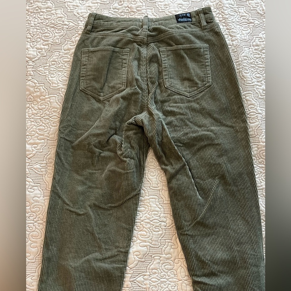 BDG Green Corduroys